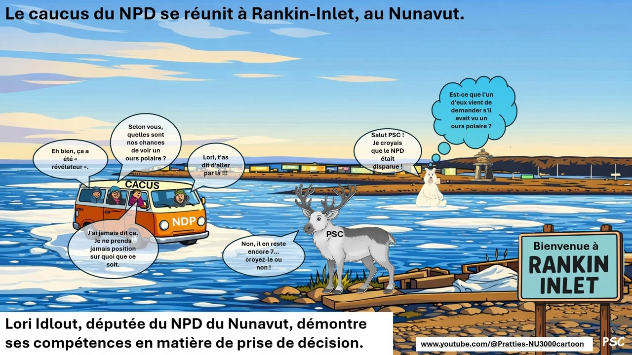 Le caucus du NPD se réunit à Rankin Inlet,Nunavut #iqaluit #nunavut #canadiannews #canadianpolitics