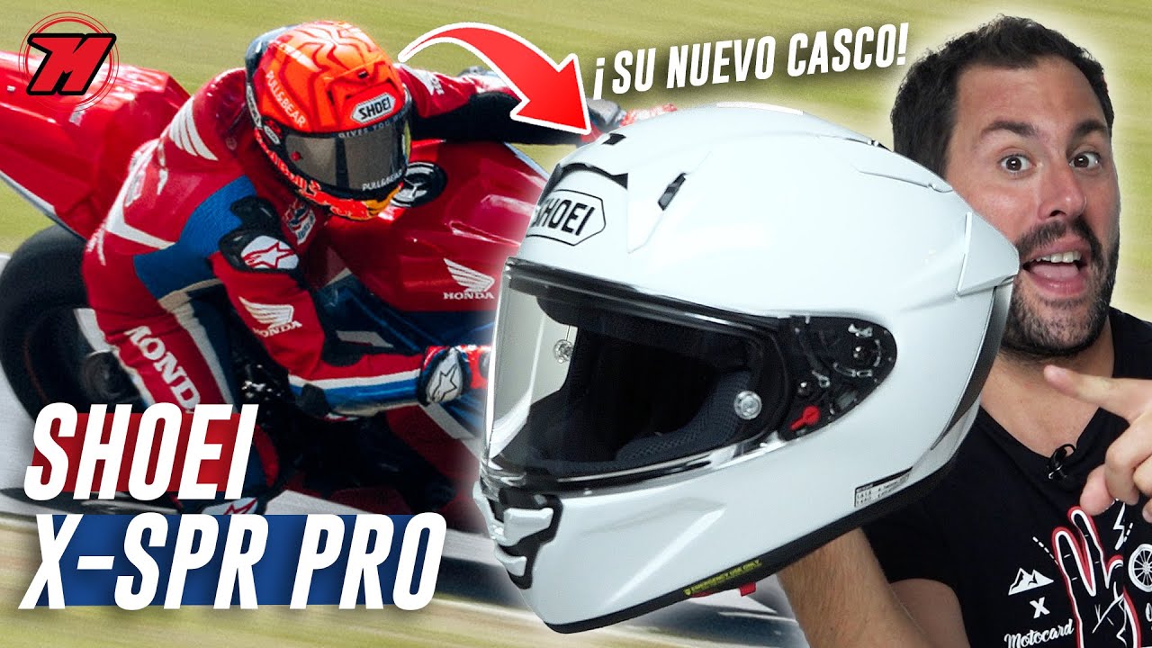 🔥 ¡El NUEVO casco de MARC MÁRQUEZ ha llegado! Shoei X-SPR PRO 🔥
