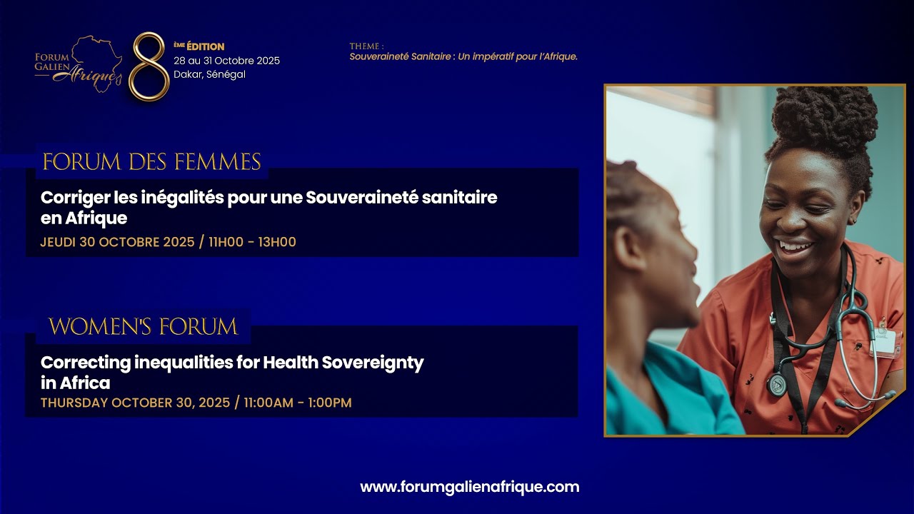 FORUM DES FEMMES - Sous-thème 2 : Corriger les inégalités pour une Souveraineté sanitaire en Afrique