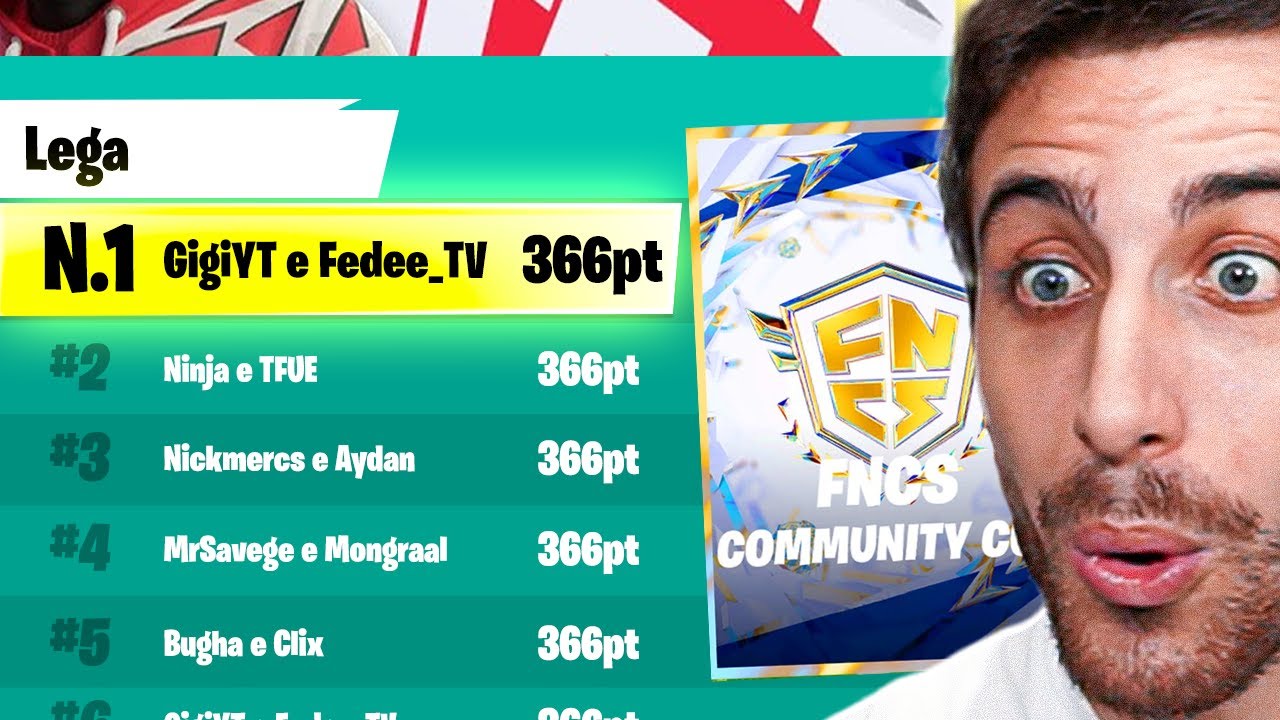 Gioco la FNCS COMMUNITY CUP! *Partite Assurde* Capitolo 5 Fortnite ITA!