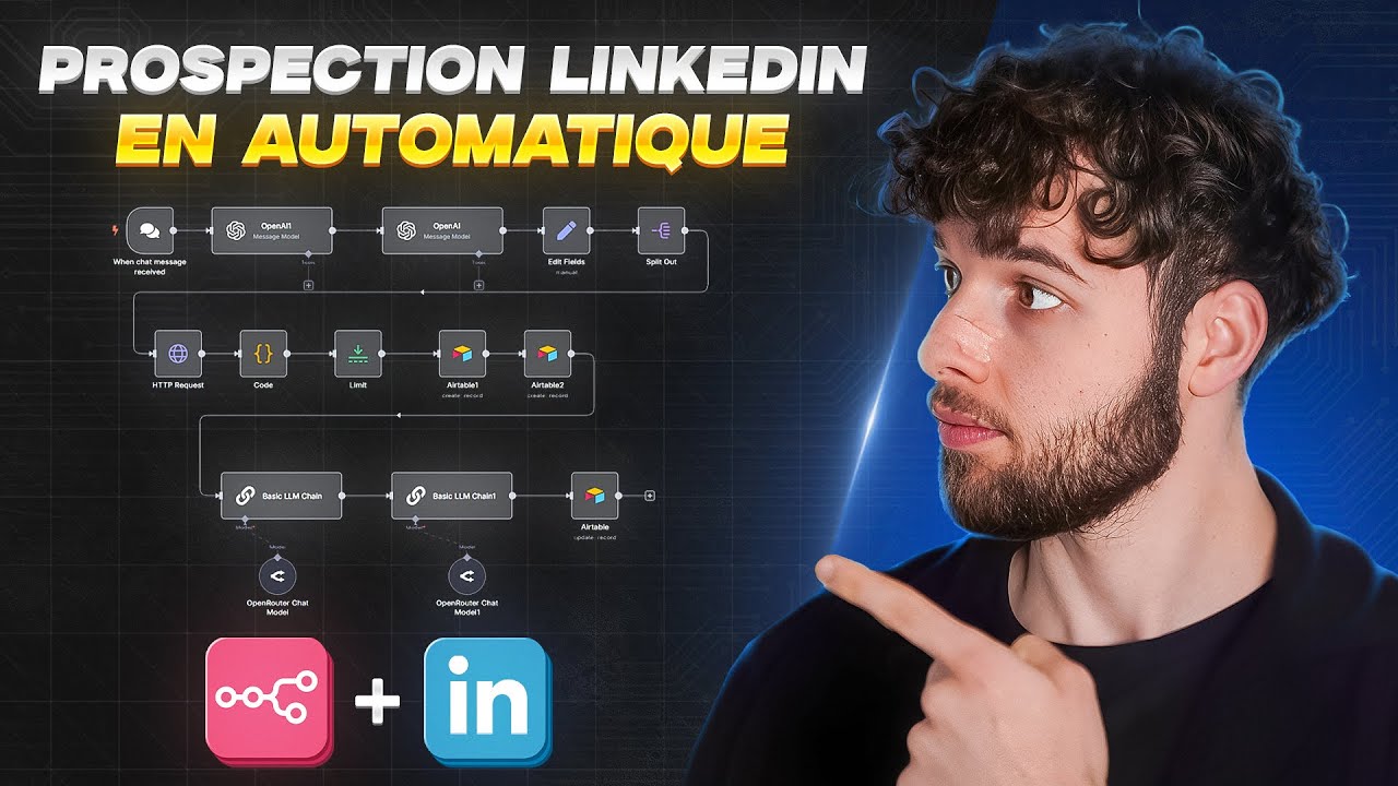 How to Create an Automated Linkedin Prospecting System with n8n (Complete Tutorial)