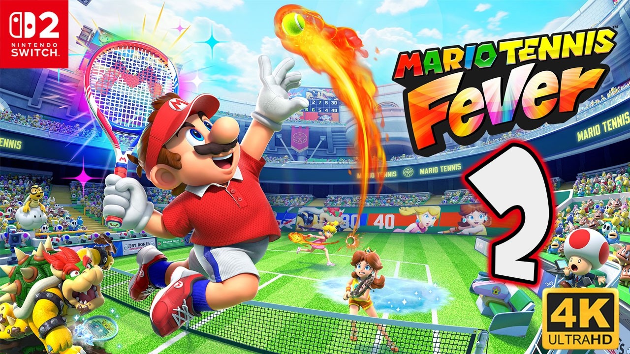 Mario Tennis Fever – Historia Parte 2 [4K | Nintendo Switch 2 | Español | Sin Comentarios] 🎾
