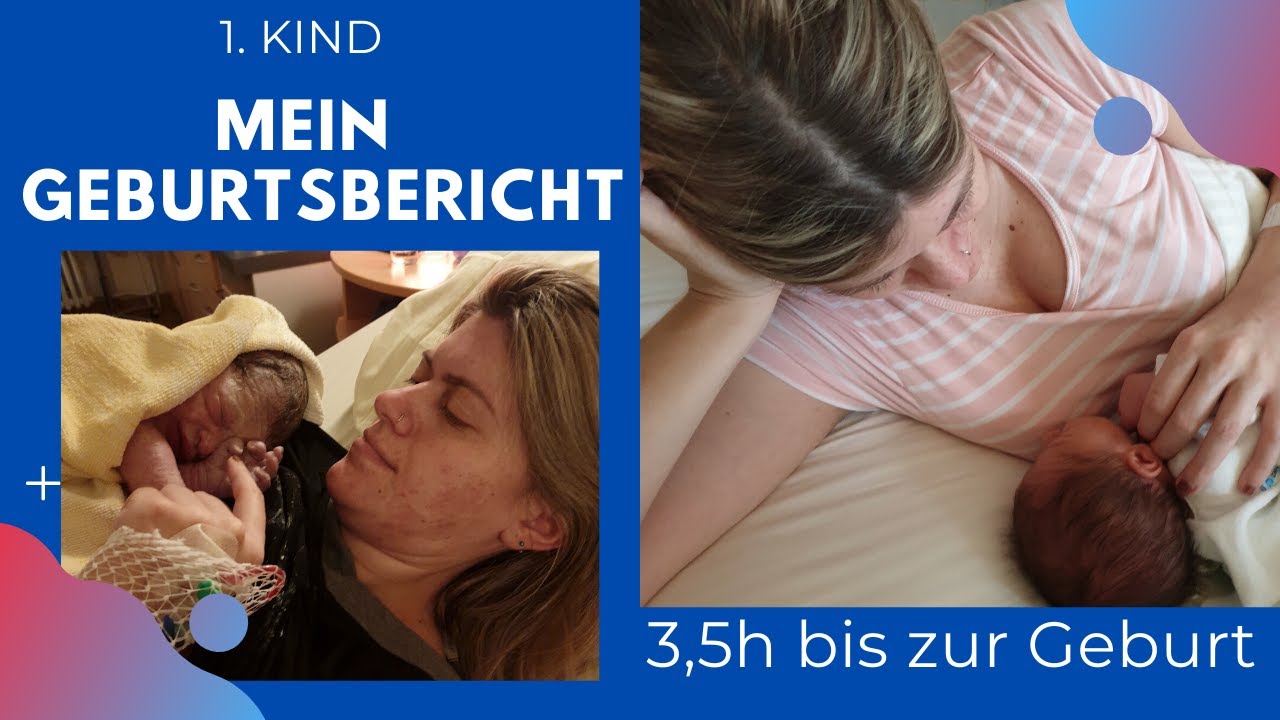 GEBURTSBERICHT - 3,5h Traumgeburt 1. Kind - ohne PDA & mit Blasensprung
