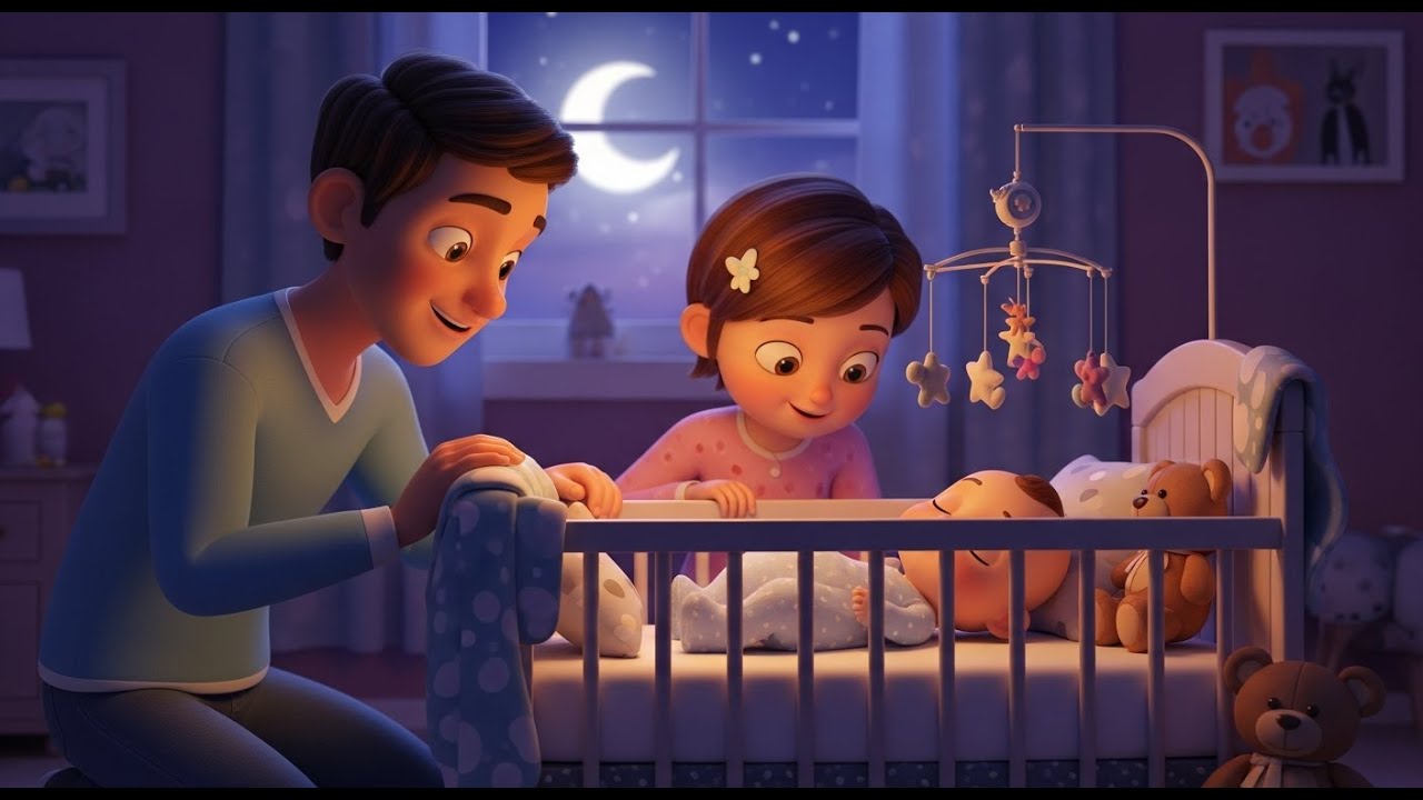 Rock a Bye Baby | Classic Lullaby for Kids | Soothing Sing Along Songs for Children