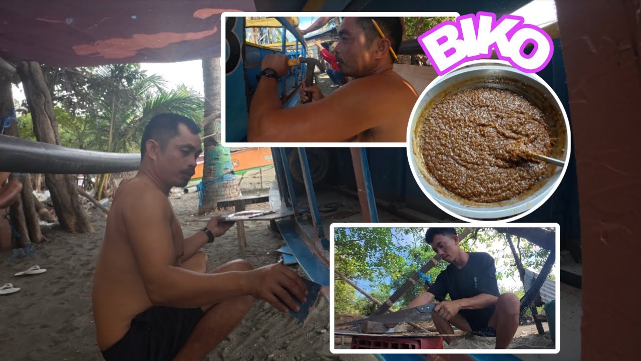 NAG PA REPAIR AKO NG BANGKA KAY KUYA DODONG | NAG LUTO SI MAMA NG KAKANIN BIKO 