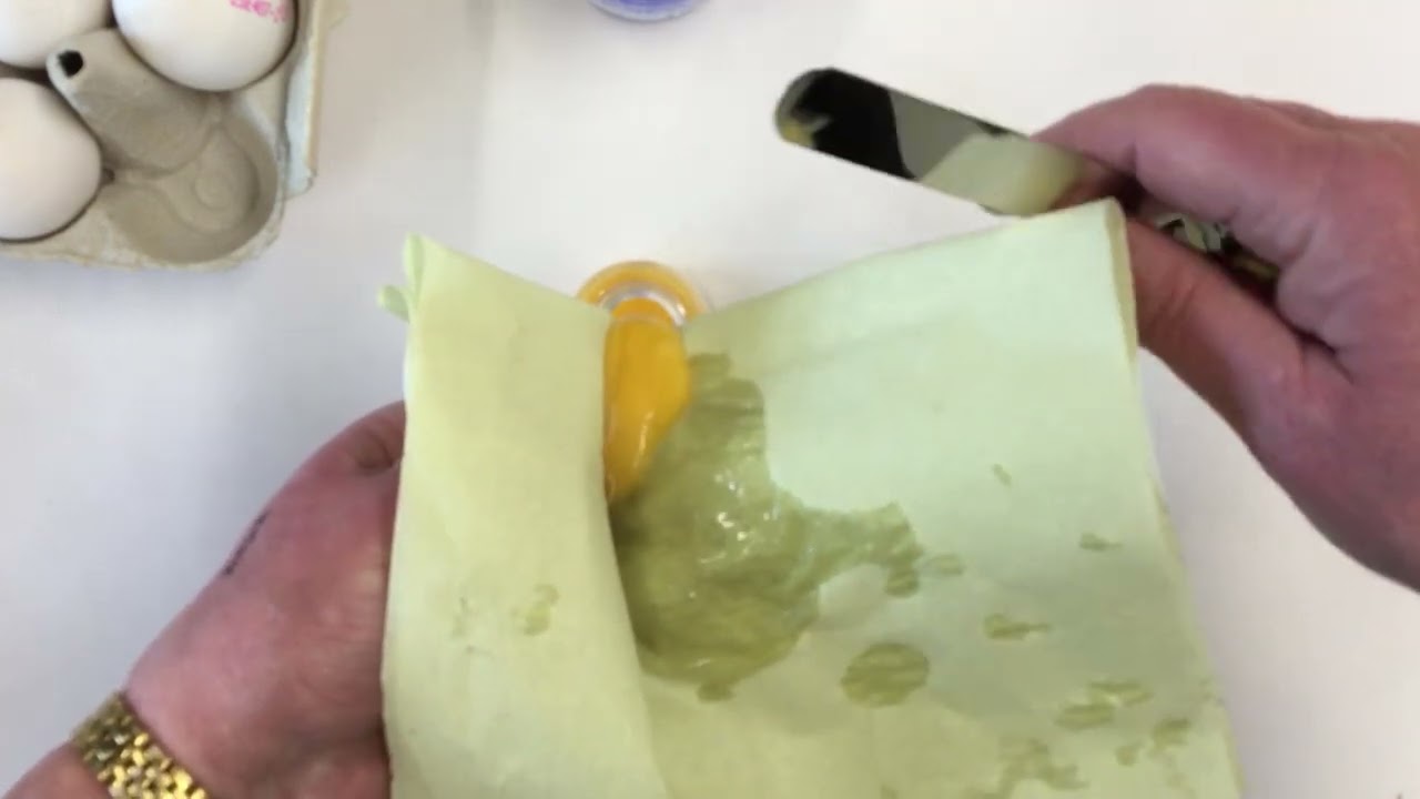 Göra äggtempera