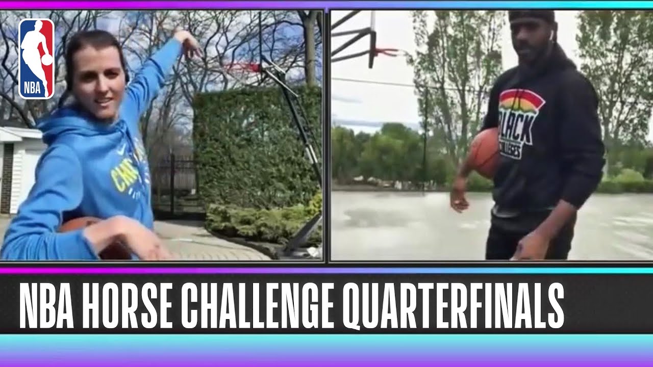NBA HORSE Competition- Chris Paul vs. Allie Quigley