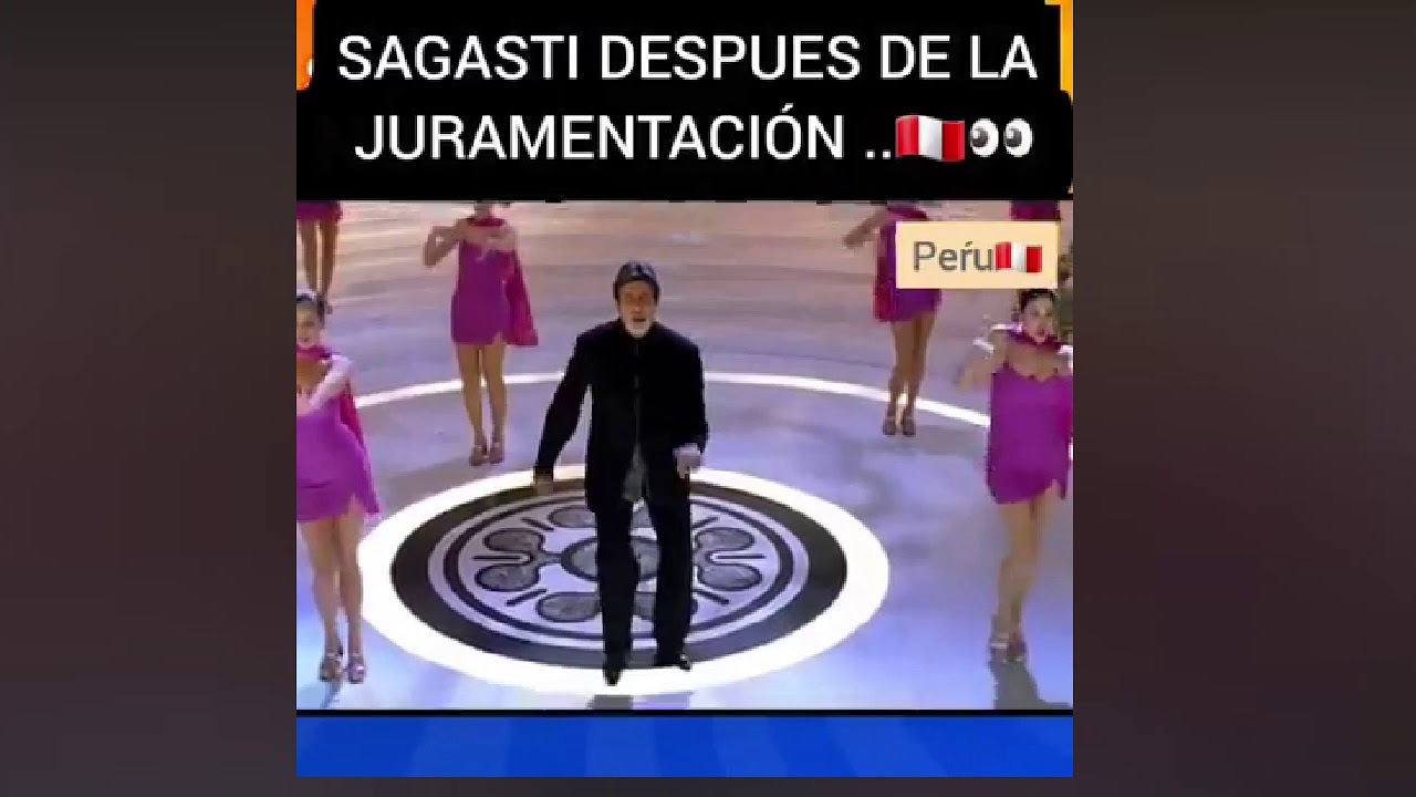 Sagasti bailando quiero amanecer al enterarse que va ser presidente del peru