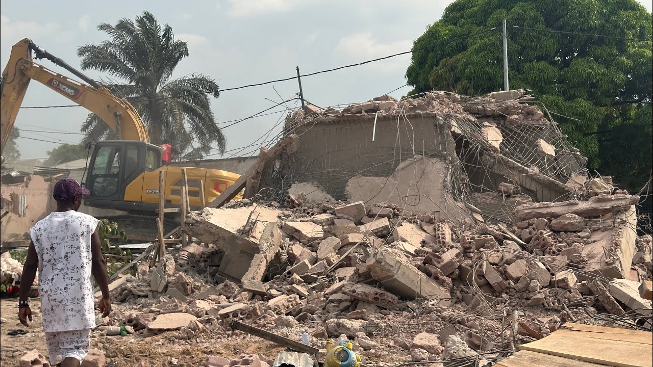 🚨URGENT Démolition du Marché Matadi Kibala, place à un marché moderne. 