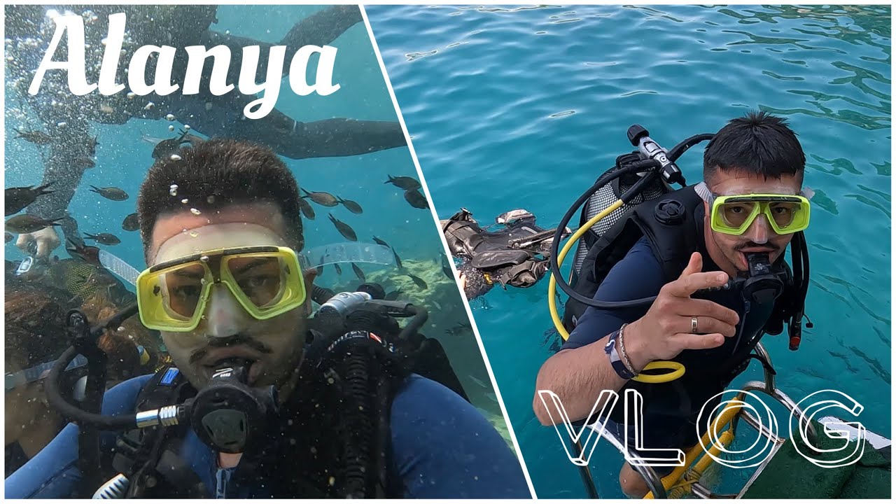 Alanya Vlog | The Best Scuba Diving Spot in Turkey !!!