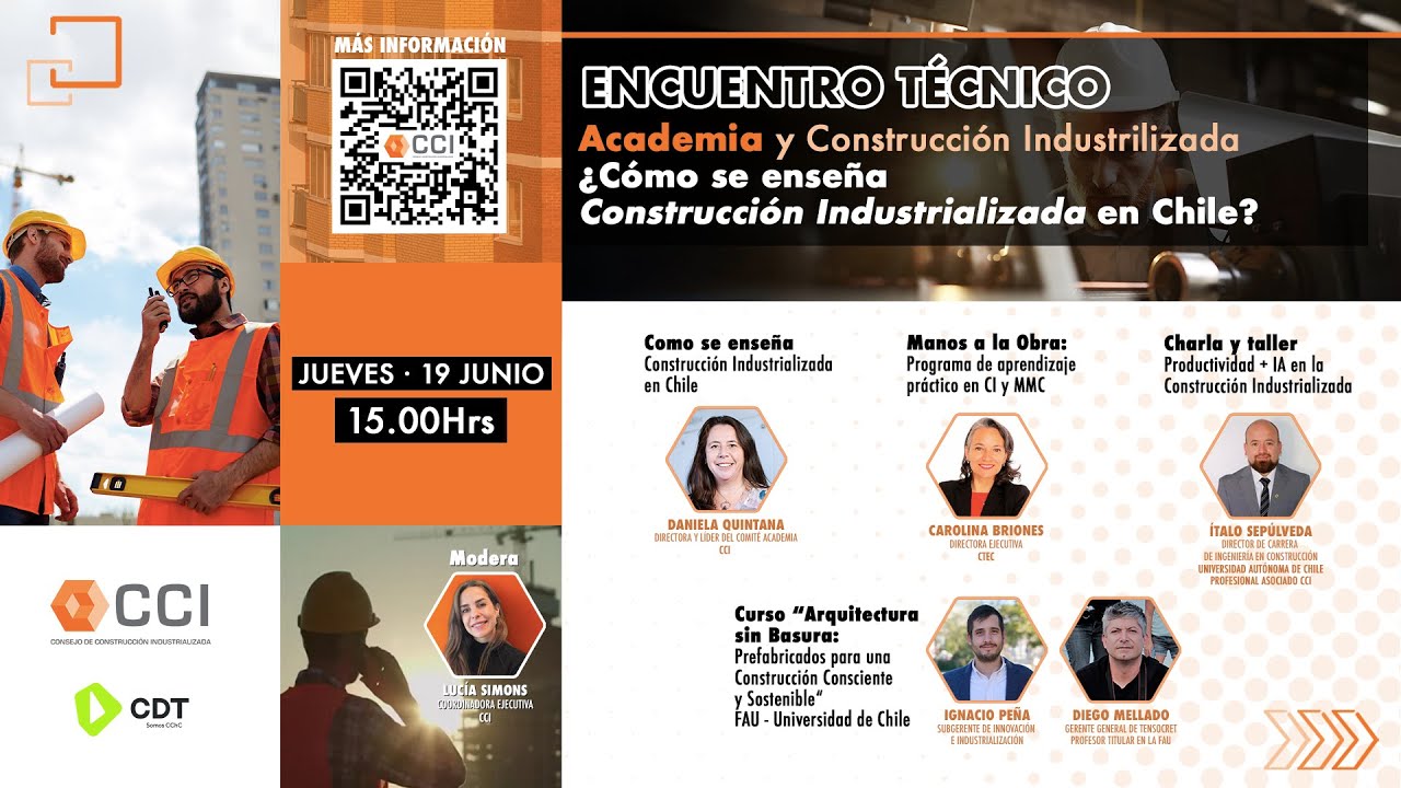 ENCUENTRO TÉCNICO: Academia y Construcción Industrializada