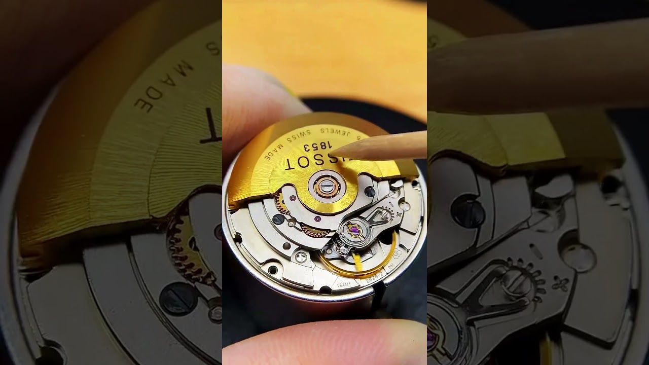 Process of installing the watch movement- Good tools and machinery make work easy