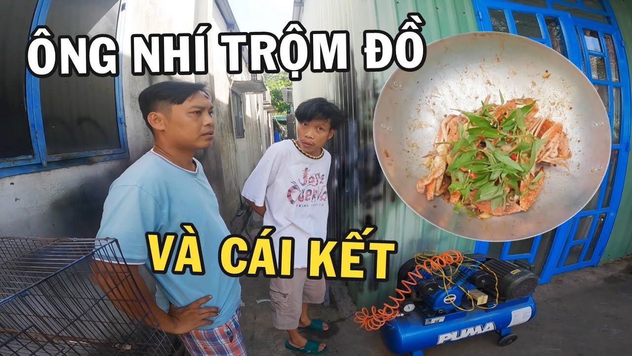 Anh Nhí Betta trộm đồ của Ông Ba và món Ghẹ Rang Me siêu ngon