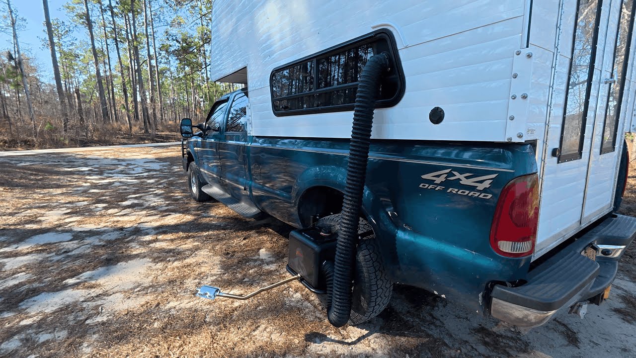HCalory Toolbox Max Diesel Heater in America's Smallest National Forest!