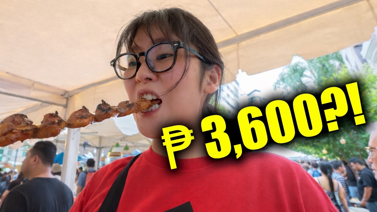 I Spent ₱3600 at This Market in Makati [Street food & Grocery Shopping]