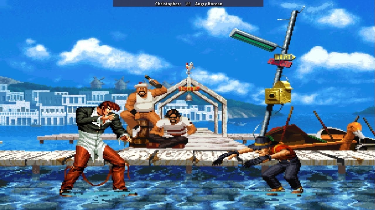 KOF95 The King Of Fighters 95 拳皇95 Christopher: (kr) vs Angry Korean (kr) 킹오브파이터즈95 13.02.2022