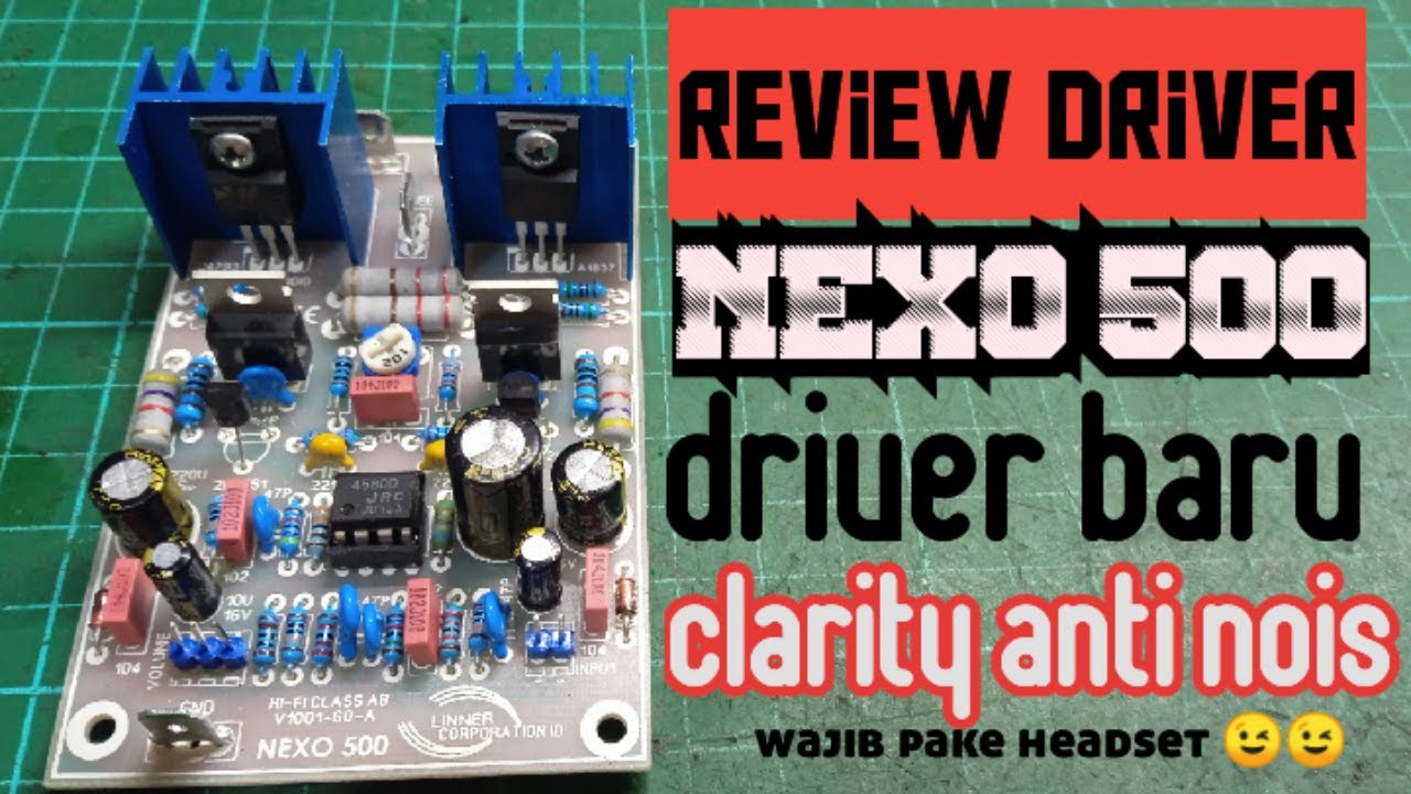 nexo 500 clarity//tes on dan review driver nexo 500 clarity