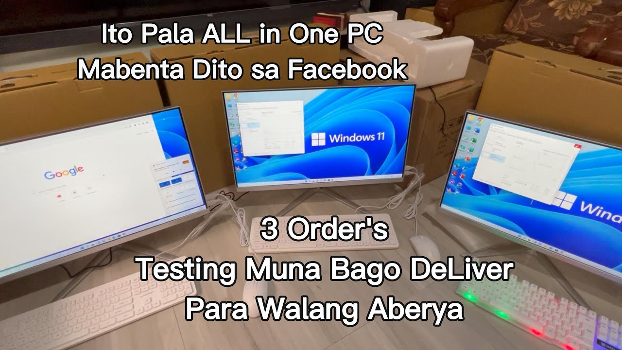 Ito PaLa Matibay na ALL in One PC Kaya Pala ito ang Gamit sa mga CaLL Center at Office InteL Core i7