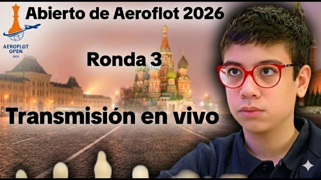 !🔥FAUSTINO VA POR EL RÉCORD MUNDIAL🔥! ABIERTO DE AEROFLOT 2026 - TRANSMISIÓN EN VIVO RONDA 3🔥!