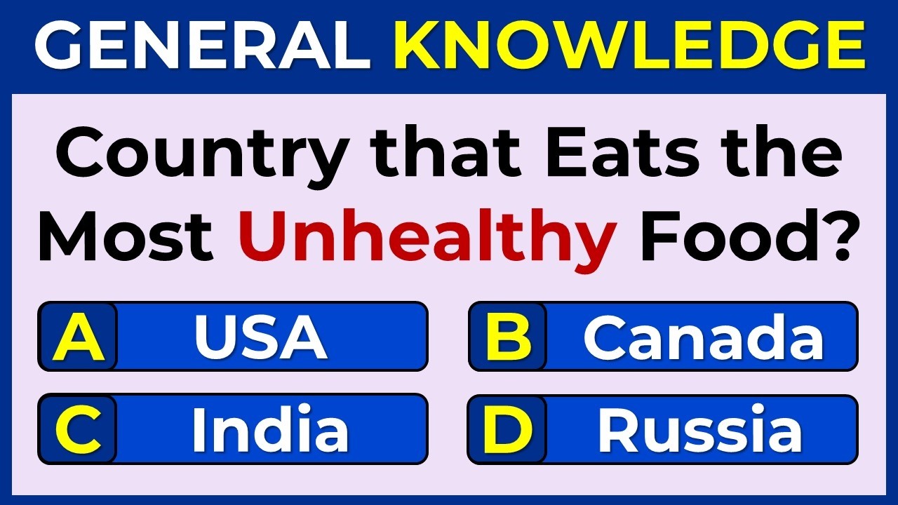 How Smart Are You? | Take This 30-Question Quiz To Find Out | GK