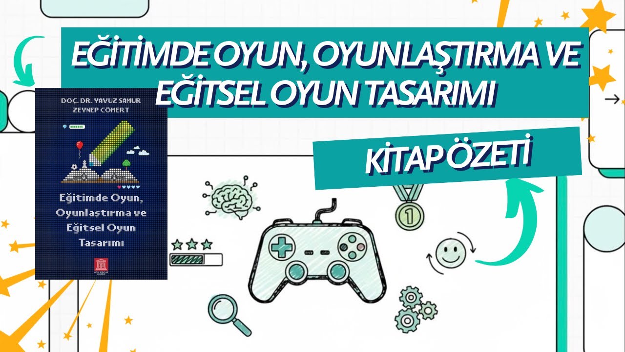 “Eğitimde Oyun, Oyunlaştırma ve Eğitsel Oyun Tasarımı” kitabımızın özeti 😍 #1videoda1kitap