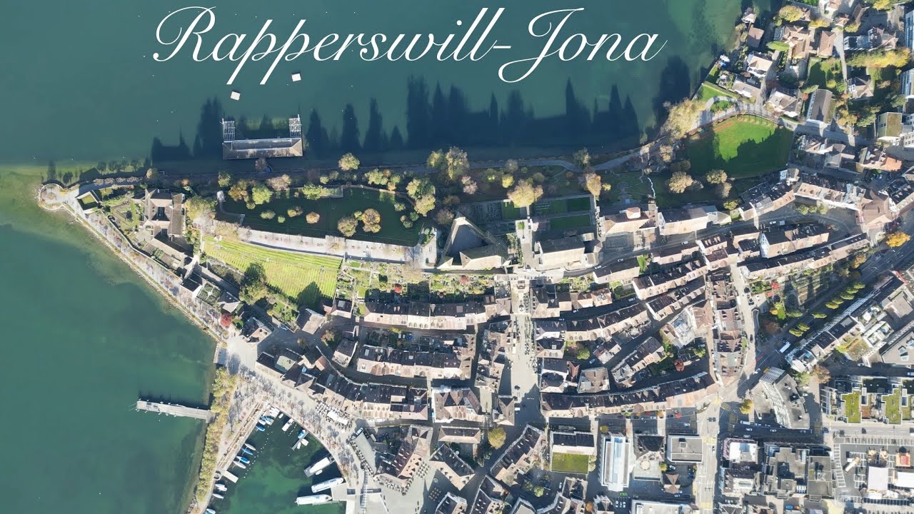 Rapperswil-Jona 4K Switzerland Nostalgie Tour DJI mini pro