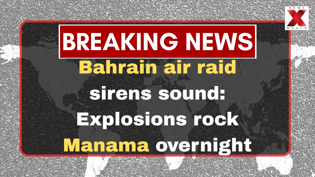 Bahrain issues emergency warning after explosions near military base| NewsX World