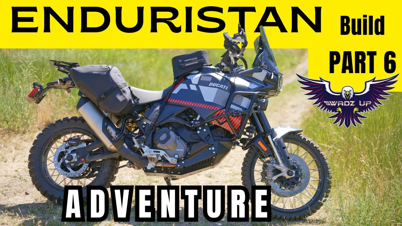 Enduristan Blizzard 2.35 + Tornado Luggage on Ducati DesertX | Full Review & ADV Build Pt.6