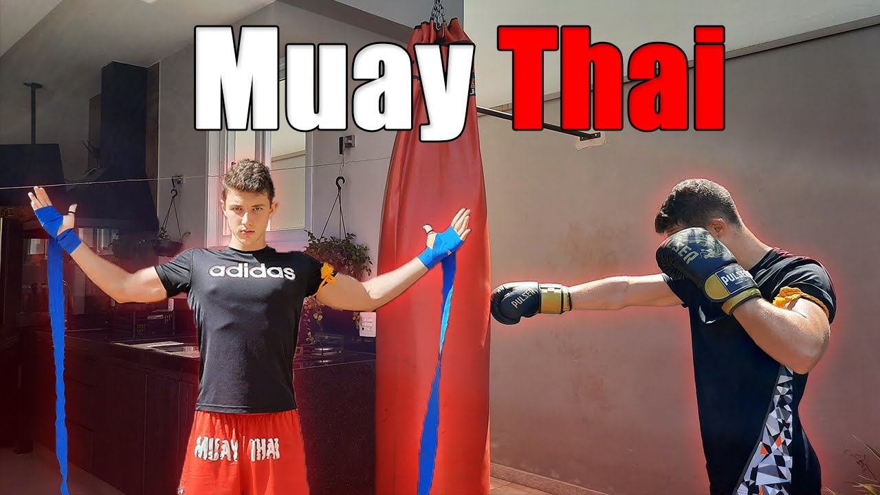 TREINO DE MUAY THAI EM CASA - FAÇA JUNTO COMIGO!