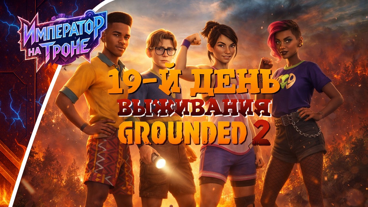 19 ДНЕЙ ВЫЖИВАНИЯ В GROUNDED 2 | Путь к центру связи