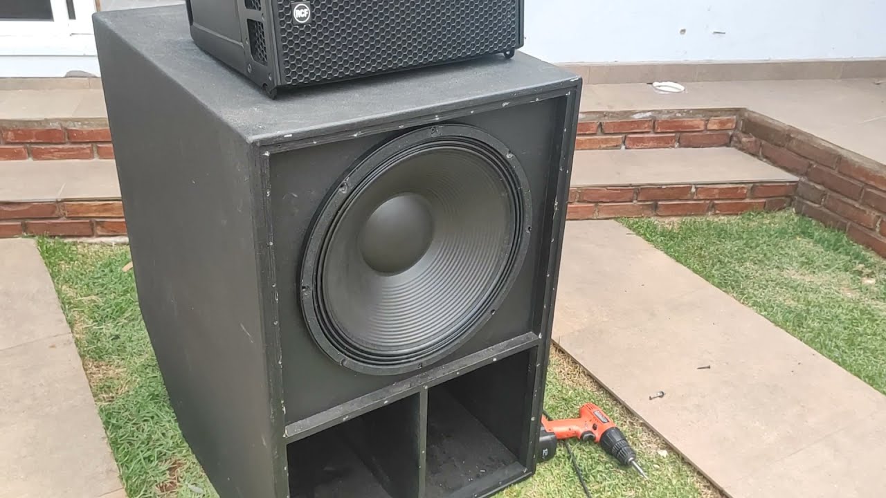 RCF e falante B&C