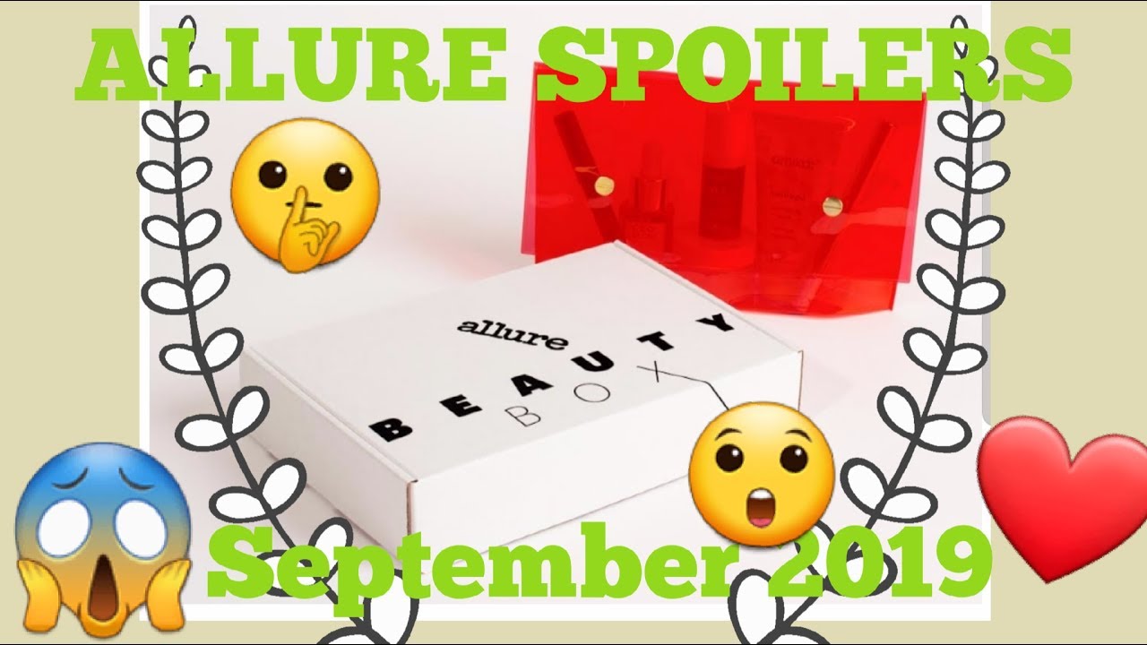 ALLURE SPOILERS!!!!!