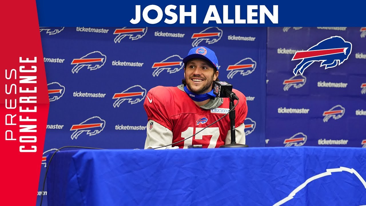 Josh Allen on Playing in the Snow, Resting During by Bye Week, and More! | Buffalo Bills