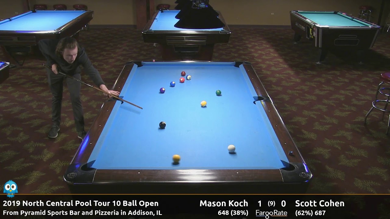 Scott Cohen vs Mason Koch (Finals) - 10 Ball - 2019 NCPT Stop #5