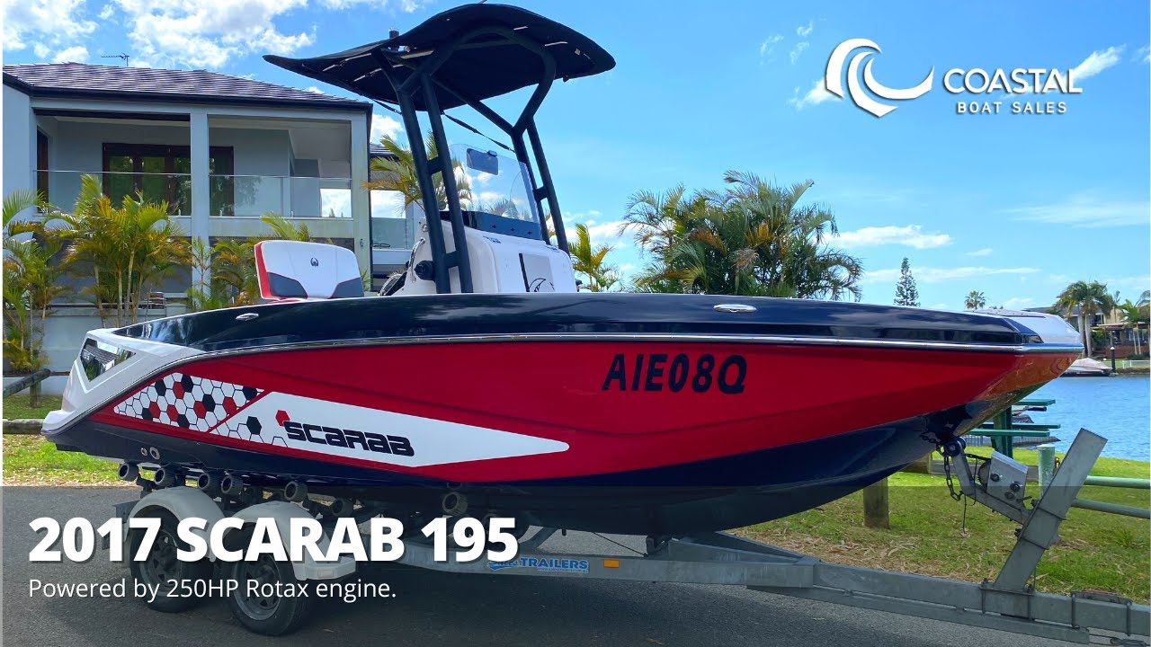 Coastal Boat Sales: 2017 Scarab 195