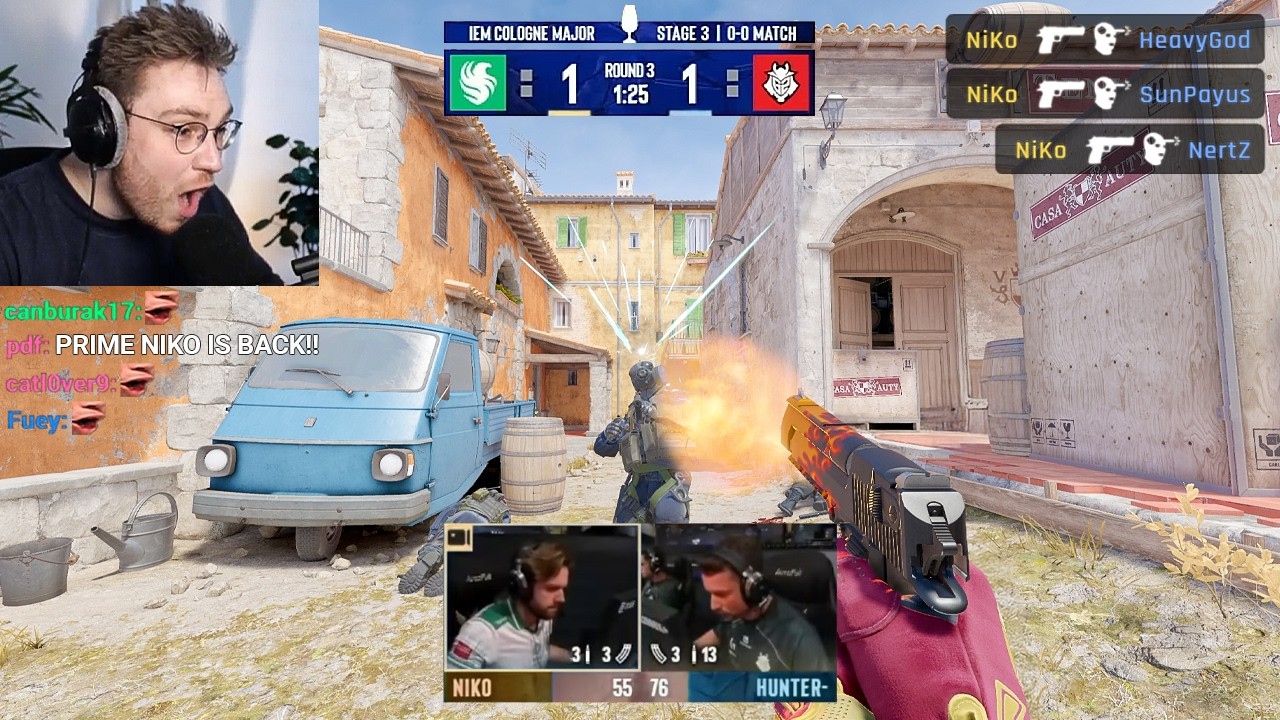MOST INTENSE GAME YET | Falcons vs G2 | ESL Cologne Major 2026