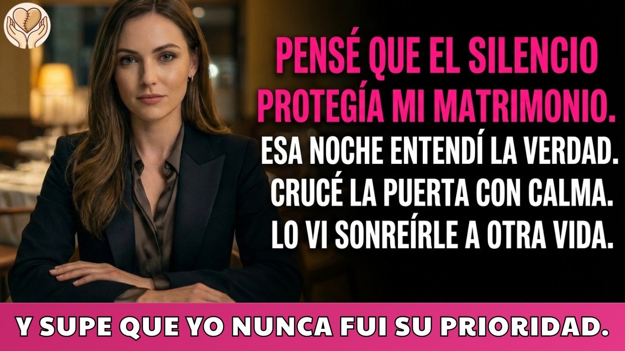 Dijo que se quedaría trabajando… hasta que lo vi cenando con su prometida