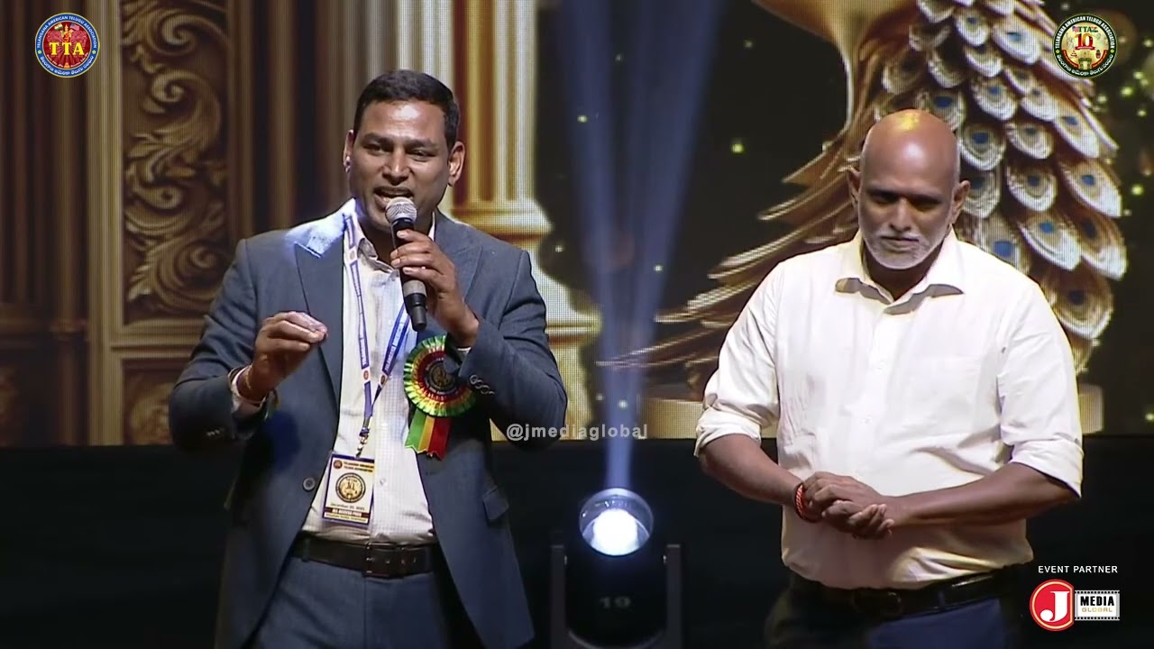 TTA Telangana American Telugu Association Awards | Event Partner By J Media Factory | #JMediaGlobal