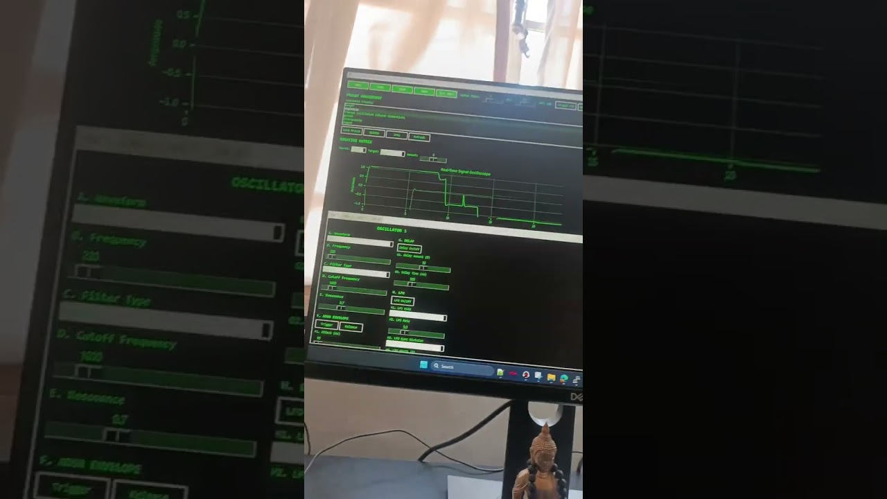 More audio synthesis with Negative Matrix pt1