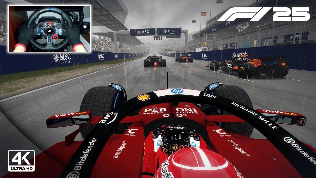 Ferrari SF-25 by Charles Leclerc | F1 2025 MOD - Austrian Grand Prix Race | Logitech G29 Gameplay