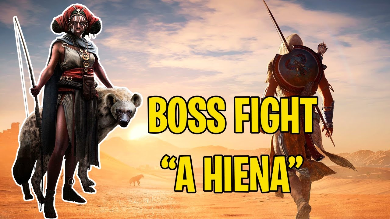 COMO DERROTAR a HIENA! (Assassin's Creed Origins Boss Fight - KHALISET) - R&aacute;pido!