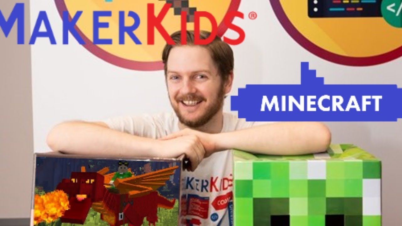 MakerKids LIVE-Make: Redstone Robots in Minecraft with Tinker-Thomas