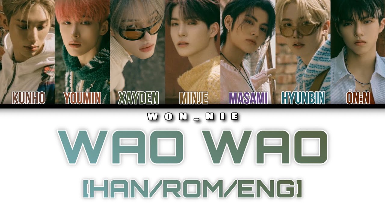 WAO WAO By ALL (H)OURS (Colour Coded Lyrics) [Han/Rom/Eng]