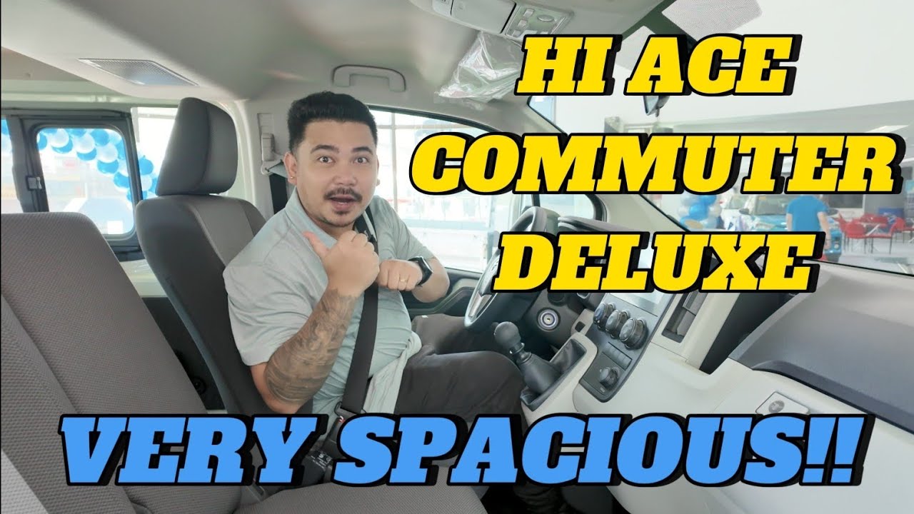 ₱1.857M - 2025 - Toyota HiAce Commuter Deluxe MT