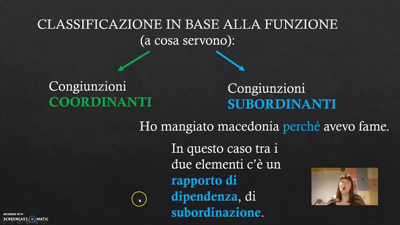 le congiunzioni 1