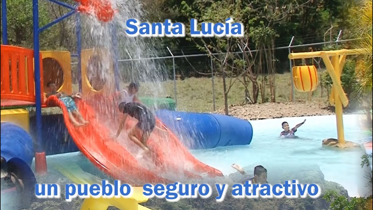 Santa Lucía un pueblo seguro y  atractivo