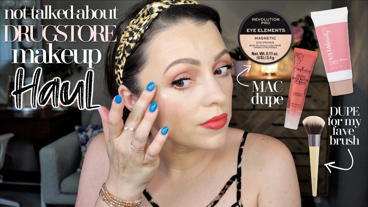 DRUGSTORE MAKEUP HAUL // Try On + First Impressions