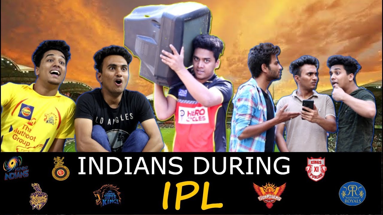 IPL FANS BE LIKE | INDIANS DURING IPL | Shetty Brothers