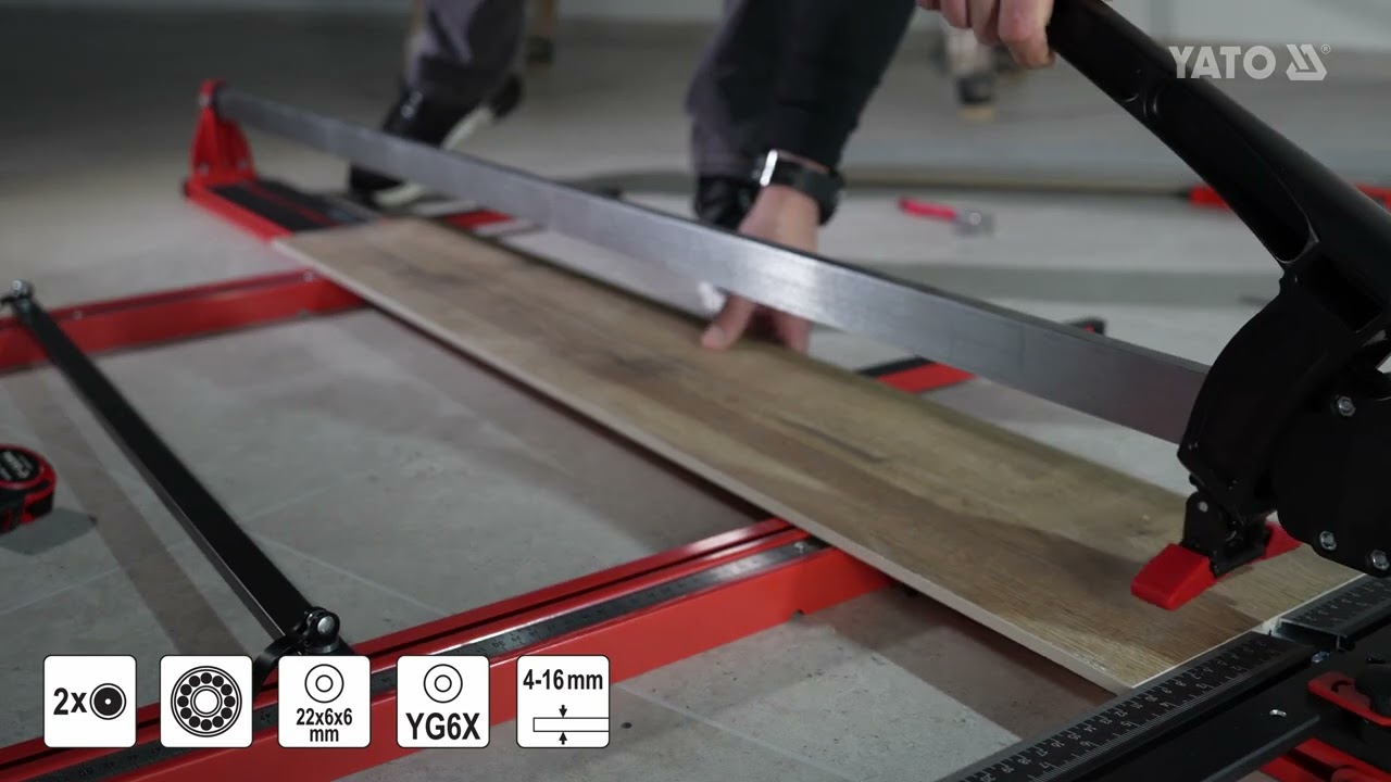 Przecinarka do płytek XXL 1650 mm | YATO YT-37010