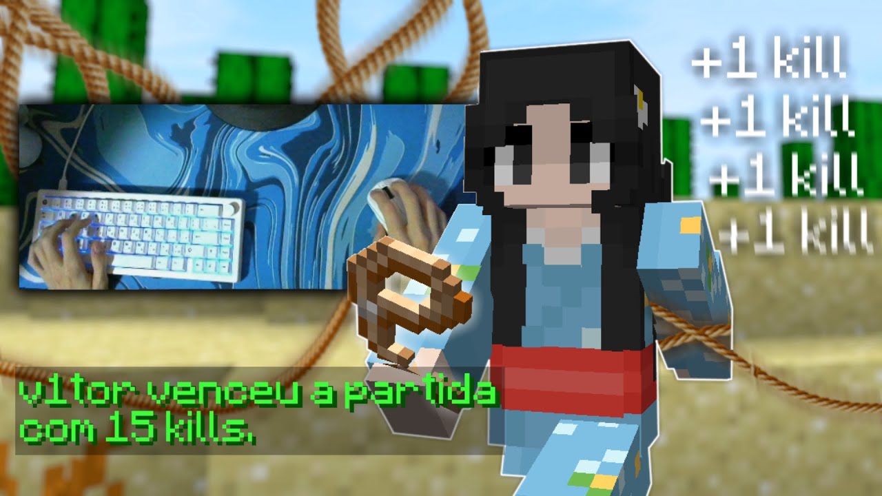 Ganhando de Grappler no HG com muitas kills (e com handcam :o)